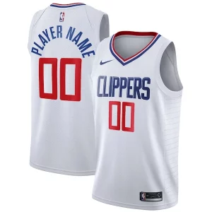 Carino Stupendo Versatile LA Clippers Nike 2020/21 Swingman Custom Jersey Association Edition White