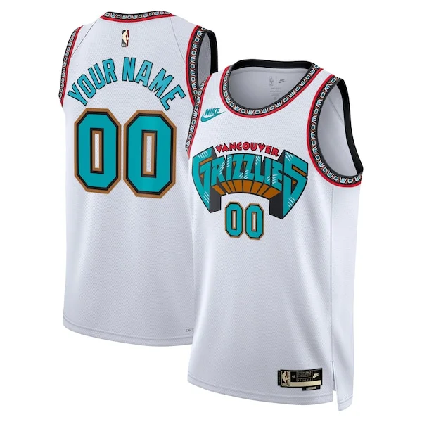 Versatile Magnifico Classico Memphis Grizzlies Nike Unisex Adult Swingman Custom Jersey Classic Edition White