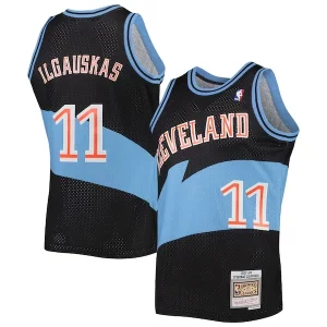 Incantevole Magnifico Ottimo Zydrunas Ilgauskas Cleveland Cavaliers Hardwood Classics Swingman Jersey Black