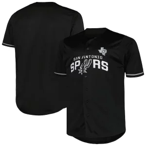 Accattivante Versatile San Antonio Spurs Profile Big & Tall Pop Jersey Black