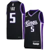 Fascinante Fantastico Elegante De'Aaron Fox Sacramento Kings Nike Youth Swingman Jersey Icon Edition Purple