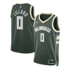 Robusto Damian Lillard Milwaukee Bucks Nike Unisex Swingman Jersey Icon Edition Hunter Green