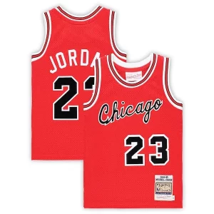 Trendy Magnifico Comodo Michael Jordan Chicago Bulls Preschool Hardwood Classics 1984/85 Authentic Swingman Jersey Red