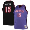 Elegante Robusto Vince Carter Toronto Raptors Big & Tall 1999/00 Hardwood Classics Swingman Jersey Purple/White