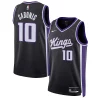 Cool Comodo Domantas Sabonis Sacramento Kings Nike Unisex Swingman Jersey Association Edition Black
