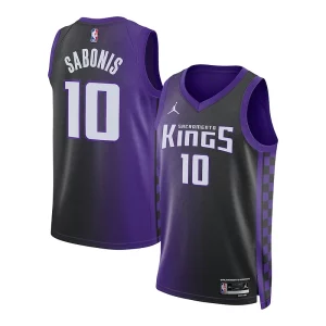 Moderno Fantastico Domantas Sabonis Sacramento Kings Jordan Brand Unisex Swingman Jersey Statement Edition Purple