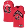 Carino Pascal Siakam Toronto Raptors Nike Youth Swingman Jersey Icon Edition Red/White