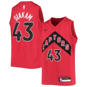 Carino Pascal Siakam Toronto Raptors Nike Youth Swingman Jersey Icon Edition Red/White