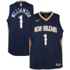 Splendido Zion Williamson New Orleans Pelicans Nike Youth Swingman Jersey Icon Edition Navy/White