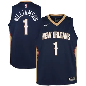 Splendido Zion Williamson New Orleans Pelicans Nike Youth Swingman Jersey Icon Edition Navy/White