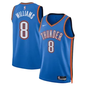 Comodo Jalen Williams Oklahoma City Thunder Nike Unisex Swingman Replica Jersey Icon Edition Blue