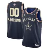 Attraente Magnifico Lussuoso Jordan Brand Unisex 2024 NBA All Star Game Swingman Custom Jersey Navy