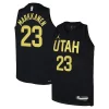 Comodo Trendy Lauri Markkanen Utah Jazz Jordan Brand Youth Swingman Jersey Statement Edition Black