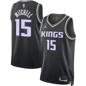 Eccezionale Resistente Magnifico Davion Mitchell Sacramento Kings Jordan Brand Unisex Swingman Jersey Statement Edition Black