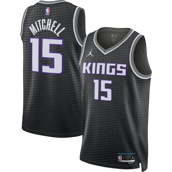 Eccezionale Resistente Magnifico Davion Mitchell Sacramento Kings Jordan Brand Unisex Swingman Jersey Statement Edition Black