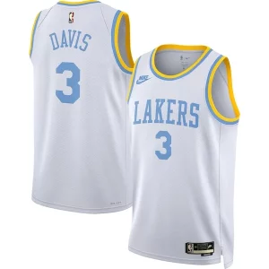 Delizioso Pratico Sofisticato Anthony Davis Los Angeles Lakers Nike Swingman Jersey Classic Edition White