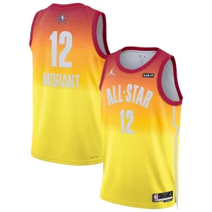 Moderno Ja Morant Jordan Brand 2023 NBA All Star Game Swingman Jersey Orange