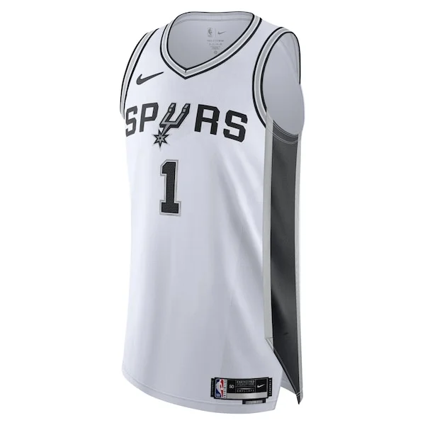 Comodo Splendido Victor Wembanyama San Antonio Spurs Nike Authentic Jersey Association Edition White