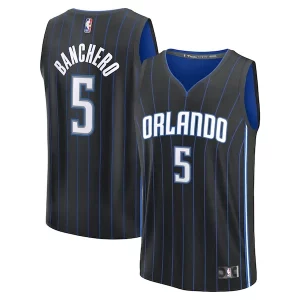 Delizioso Paolo Banchero Orlando Magic Youth Fast Break Replica Player Jersey Icon Edition Black