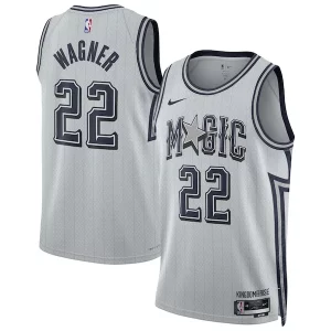 Carino Franz Wagner Orlando Magic Nike Unisex 2024/25 Swingman Player Jersey City Edition Silver