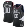 Fascinante Attraente LA Clippers Jordan Brand Unisex 2022/23 Swingman Custom Jersey Statement Edition Black