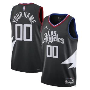Fascinante Attraente LA Clippers Jordan Brand Unisex 2022/23 Swingman Custom Jersey Statement Edition Black