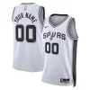 Versatile Carino San Antonio Spurs Nike Unisex Swingman Custom Jersey White Association Edition