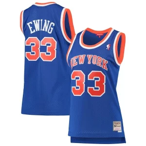 Versatile Duraturo Accattivante Patrick Ewing New York Knicks Women's 1991/92 Hardwood Classics Swingman Jersey Blue
