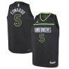 Versatile Anthony Edwards Minnesota Timberwolves Jordan Brand Youth Swingman Jersey Statement Edition Black