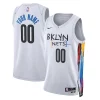Sofisticato Versatile Brooklyn Nets Nike Unisex 2022/23 Swingman Custom Jersey City Edition White
