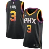 Magnifico Versatile Eccezionale Chris Paul Phoenix Suns Jordan Brand Unisex Swingman Jersey Statement Edition Black