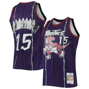 Versatile Gorgeous Comodo Vince Carter Toronto Raptors 1998/99 Hardwood Classics NBA 75th Anniversary Diamond Swingman Jersey Purple