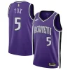 Elegante Sofisticato Comodo De'Aaron Fox Sacramento Kings Nike Unisex 2024/25 Swingman Jersey Purple Classic Edition