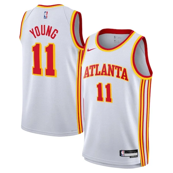 Duraturo Pratico Trae Young Atlanta Hawks Nike Youth Swingman Jersey Association Edition White