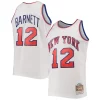 Trendy Dick Barnett New York Knicks 1969/70 Hardwood Classics Swingman Jersey White