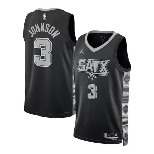 Resistente Keldon Johnson San Antonio Spurs Jordan Brand Unisex Swingman Jersey Statement Edition Black