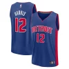 Comodo Tobias Harris Detroit Pistons Fast Break Replica Player Jersey Icon Edition Blue