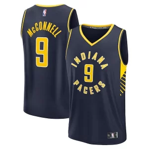 Raffinato Resistente T.J. McConnell Indiana Pacers Fast Break Replica Player Jersey Icon Edition Navy