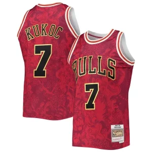 Ottimo Toni Kukoc Chicago Bulls Hardwood Classics 1997/98 Lunar New Year Swingman Jersey Red