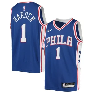 Resistente James Harden Philadelphia 76ers Nike Youth Swingman Jersey Icon Edition Royal