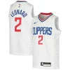 Magnifico Cool Kawhi Leonard LA Clippers Nike Youth 2020/21 Swingman Jersey Association Edition White/Royal