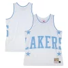 Gorgeous Resistente Los Angeles Lakers Hardwood Classics Blown Out Fashion Jersey White