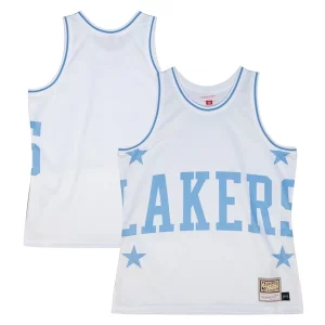 Gorgeous Resistente Los Angeles Lakers Hardwood Classics Blown Out Fashion Jersey White