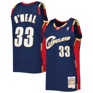Carino Shaquille O'Neal Cleveland Cavaliers Hardwood Classics 2009/10 Jersey Navy