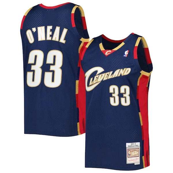 Carino Shaquille O'Neal Cleveland Cavaliers Hardwood Classics 2009/10 Jersey Navy