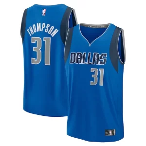Sofisticato Elegante Klay Thompson Dallas Mavericks Youth Fast Break Replica Player Jersey Icon Edition Blue