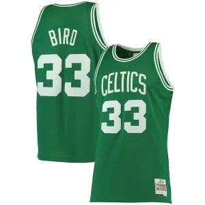 Pratico Splendido Larry Bird Boston Celtics 1985/86 Big & Tall Hardwood Classics Swingman Jersey Kelly Green