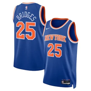 Lussuoso Splendido Mikal Bridges New York Knicks Nike Unisex 2024 Offseason Addition Nike Swingman Jersey Blue
