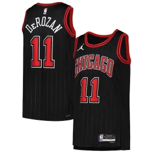 Splendido Accattivante Ottimo DeMar DeRozan Chicago Bulls Jordan Brand Unisex Swingman Jersey Statement Edition Black