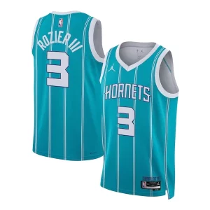 Elegante Resistente Terry Rozier Charlotte Hornets Jordan Brand Unisex Swingman Jersey Icon Edition Teal